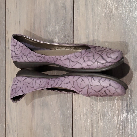 The FLEXX Women Ballet leather loafer slip on shoes sz 8B - Picture 4 of 13